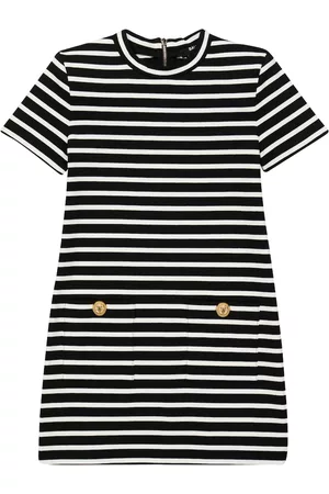 Balmain Baby Casual Dresses - Striped jersey dress