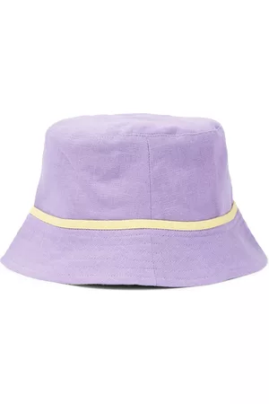 PAADE Girls Hats - Forgetmenot linen bucket hat
