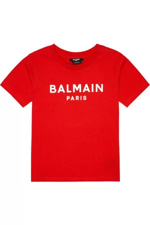 Balmain T-shirts - Logo cotton T-shirt