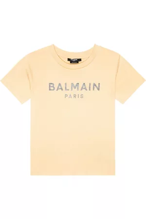 Balmain T-shirts - Logo cotton T-shirt