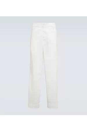 Armani Men Formal Pants - Straight cotton pants