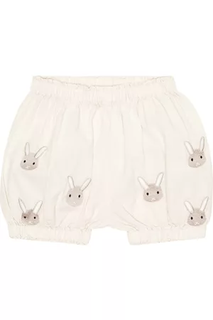 Donsje Accessories - Baby Larson embroidered cotton bloomers
