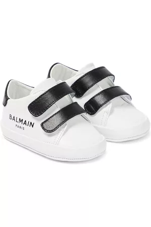 Balmain Baby leather sneakers