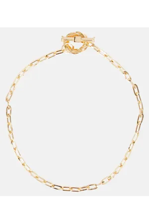 Chains Gold Plated Chain Bracelet in Gold - Bottega Veneta