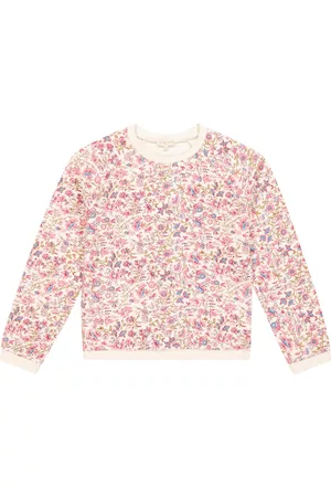 Louise Misha Girls Tops - Kyra floral cotton sweater