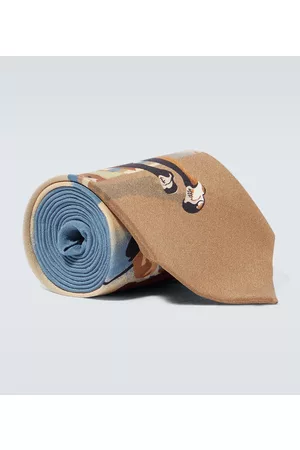 Ralph Lauren Men Neckties - Printed silk tie