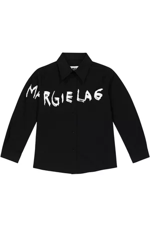 Maison Margiela Girls Tops - Cotton poplin shirt