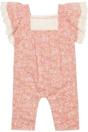 Louise Misha Baby Irene floral cotton romper