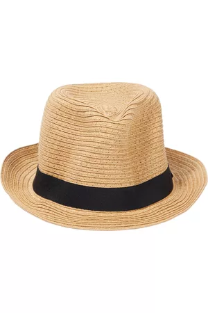 Liewood Boys Hats - Doro paper straw fedora hat