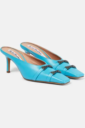Acne Studios Embellished leather pumps