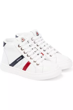 Moncler High-top leather sneakers
