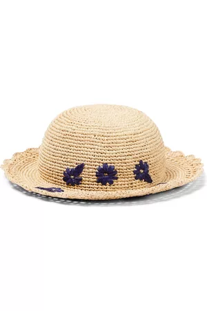 Tartine Et Chocolat Girls Hats - Raffia sun hat