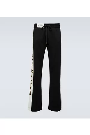 Dolce & Gabbana Men Pants - Embroidered cotton sweatpants