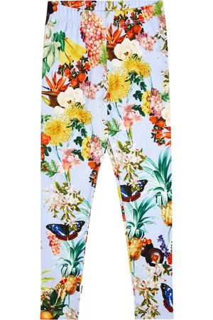Molo Niki floral cotton-blend leggings