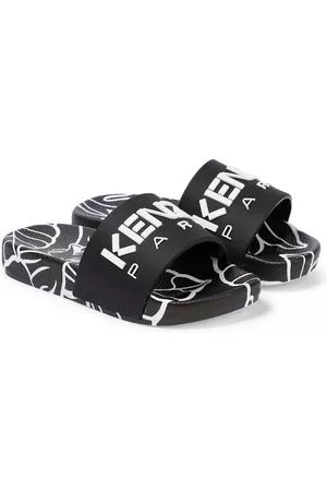 Kenzo Logo rubber sandals