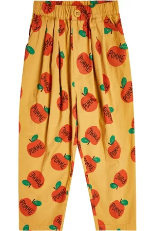 Jelly Mallow Girls Pants - Printed cotton pants