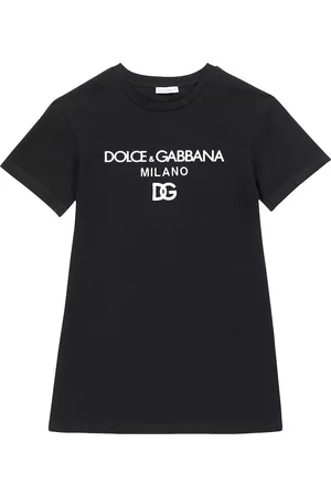 Dolce & Gabbana Logo embroidered cotton T-shirt