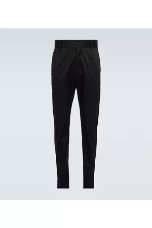 Dolce & Gabbana Straight cotton-blend pants