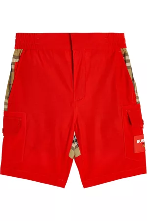 Burberry Boys Cargo Pants - Vintage Check cargo shorts