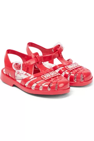 Kenzo Girls Sandals - Logo rubber sandals