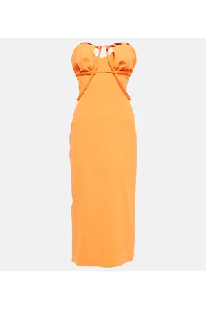 Jacquemus Women Midi Dresses - La Robe Bikini cotton-blend midi dress