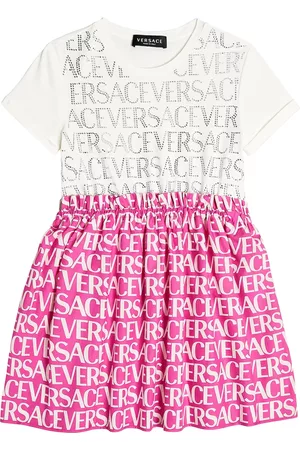 VERSACE Versace Logo T-shirt dress