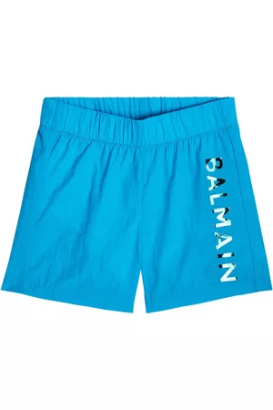 Balmain Baby logo swim shorts