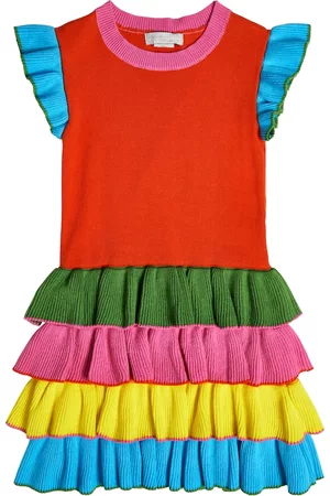 Stella McCartney Baby Dresses - Ruffled cotton dress