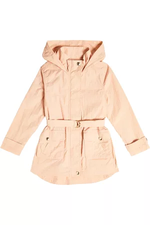 Chloé Girls Parkas - Belted technical parka