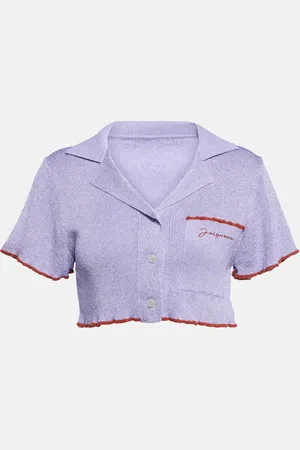 Jacquemus Le Haut Brilho cropped cardigan