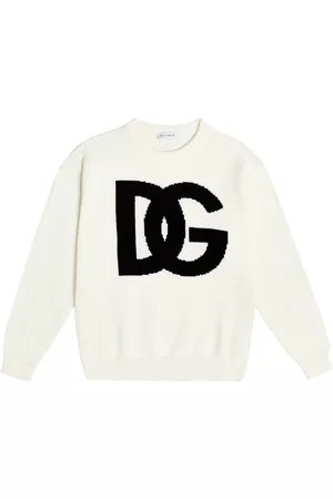 Dolce & Gabbana Boys Tops - DG cotton sweater