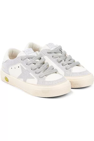 Golden Goose Girls Sneakers - May leather sneakers