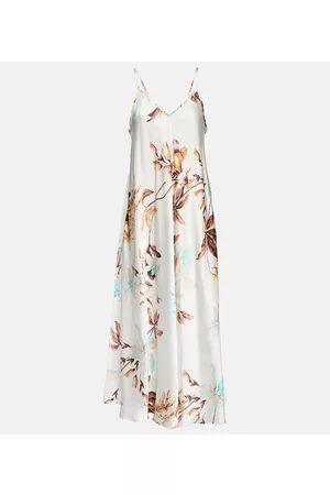 Max Mara Women Printed Dresses - Giava floral silk midi dress
