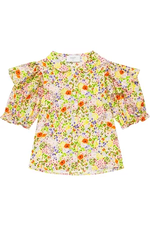 PAADE Meadow floral cotton blouse