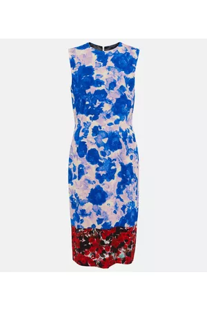 DRIES VAN NOTEN Delavina floral-printed crÃªpe midi dress