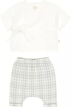Il gufo Pants - Baby cotton shirt and pants
