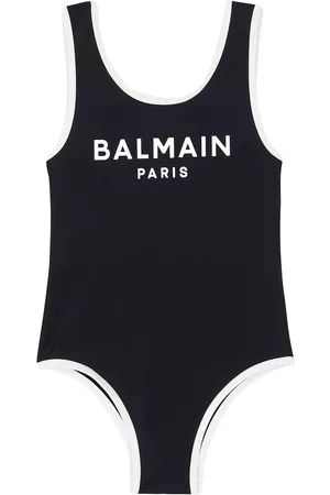 Balmain Girls Swimming Costumes - Logo swimsuit