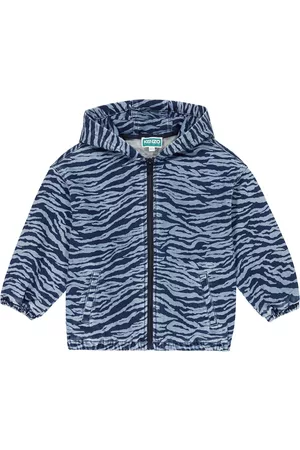 Kenzo Baby Jackets - Printed cotton-blend jacket