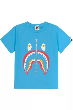 BAPE Baby T-shirts - Baby MiloÂ® Shark cotton jersey T-shirt