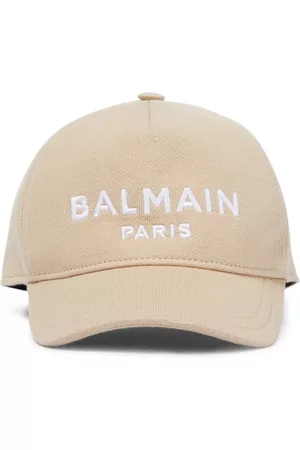 Balmain Logo cotton cap