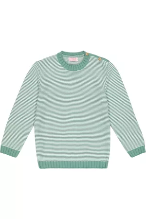 La Coqueta Bromo striped cotton sweater
