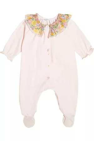 Tartine Et Chocolat Rompers - Baby floral cotton onesie