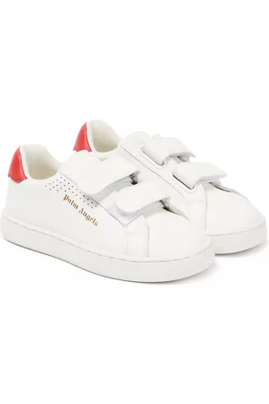 Palm Angels Boys Sneakers - Palm One Strap leather sneakers