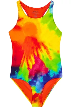 Ralph Lauren Girls Swimming Costumes - Printed swimsuit
