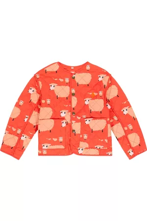 The Animals Observatory Baby Jackets - Starling reversible cotton jacket