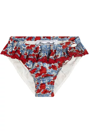 Tartine Et Chocolat Baby floral cotton bikini bottoms