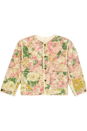 The Animals Observatory Baby Jackets - Starling reversible cotton jacket