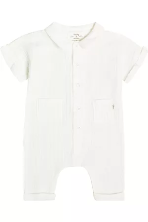 Il gufo Girls Playsuits - Baby cotton playsuit