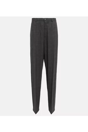 Balenciaga Women Formal Pants - Straight wool boot pants