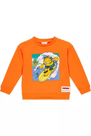 Marc Jacobs Kids Boys Sweatshirts - X Garfield printed jersey sweatshirt